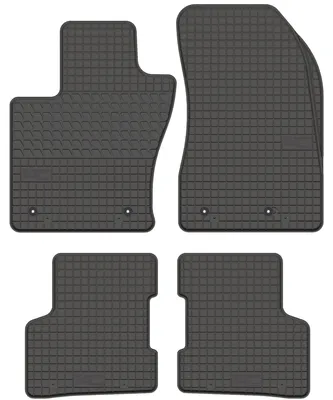 Produktbild von Gummi-Fußmatten für Jeep Renegade 2014-2018 (SUV) – 4-tlg, Schwarz, passgenau