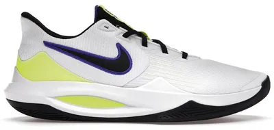 Produktbild von Nike Precision 5 White Barely Volt - EU 43