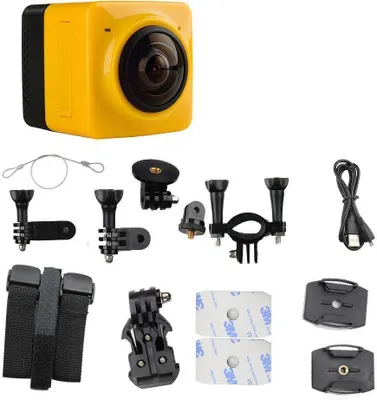 Zdjęcie produktu dla Mini kamera panoramiczna z białym obiektywem szerokokątnym