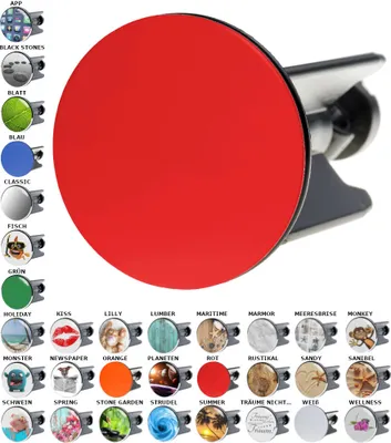 Produktbild von SANILO® Waschbeckenstöpsel, Rot