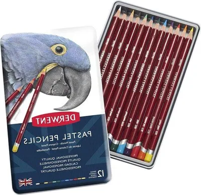 Produktbild von Professionelle Pastellstifte-Set in 12 Farben - Ideal für Zeichnen und Malen - Hochwertige Qualität