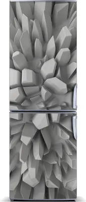 Produktbild von Tulup Kühlschrankdekoration - Magnetmatte - 70 cm x 190 cm - Magnet auf dem Kühlschrank - 3D-Abstraktion