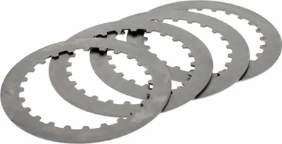 Productafbeelding van TRW stelplaatset koppeling, type MES336-4, voor HONDA motorfietsen. Specificaties: 1,6 mm dik, 97 mm diameter, staal, met afmetingen 90 mm en 125 mm, gewicht 0,292 kg