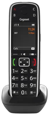 Image de GIGASET Mobilteil m.Ladesch. ECO DECT/GAP BT Frsp. CLIP sw GIGASET E720HX BUNDLE
