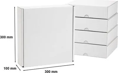 Zdjęcie produktu dla Karton Wykrojnikowy 300x300x100mm Pudełko Kartonowe Fasonowe