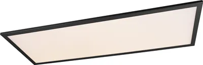 Immagine prodotto di Plafoniera a LED ALPHA nera, pannello 80x29 cm, ultra sottile 5 cm