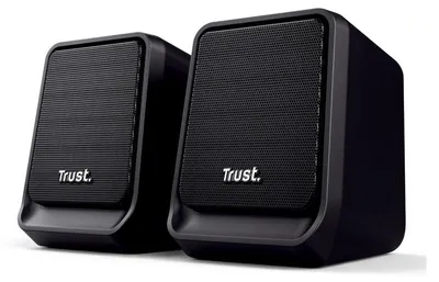 Produktbild von Trust Milo 2.0, 2.0 Kanäle, 12 W, PC/Laptop, Schwarz, Verbraucher, Acrylnitril-Butadien-Styrol (ABS)