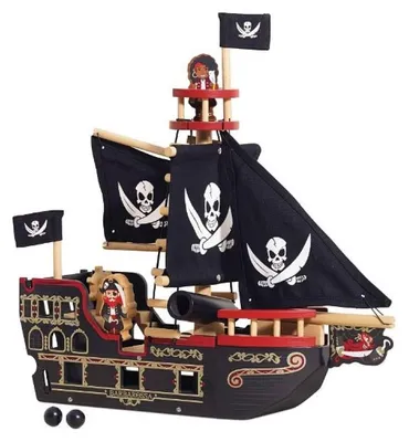 Image de Le Toy Van Bateau Pirate du Capitaine Barberousse