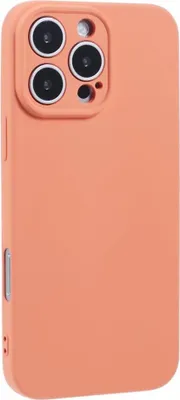 Produktbild von iPhone 16 Pro Max Hülle - Coverup Colour TPU Back Cover - Peach