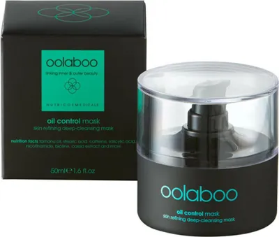 Produktbild von Oolaboo Oil Control Skin Refining Deep-Cleansing Mask 50ml