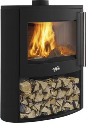 Produktbild von 9-kw-holzofen Godin 388245PEINTANTHRACITE