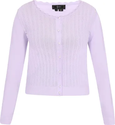 Produktbild von NAEMI damen cardigan - lila, XL