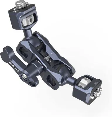 Obrázek produktu pro Rameno s otočnou hlavou a dvojitým kulovým kloubem – šroub 1/4"-20 – šroub 3/8"-16 – maximální zatížení 6 kg – 3874