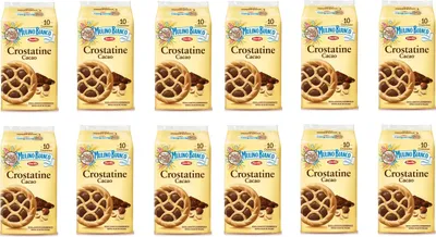 Produktbild von 120x Mulino Bianco Kuchen Crostatina Cacao schokoriegel Schokolade kekse Kakao 40gr