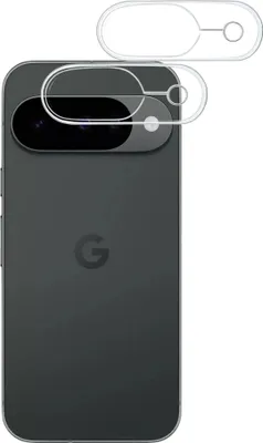 Produktbild von Kameraschutz für Google Pixel 10 [2 Stück] Kamera Schutzfolie Durchsichtiges gehärtetes Glas Folie Rückseite Linse Kratzschutzfolie Linsenschutz Phonillico®