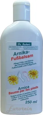 Image de Baume pour les pieds à l'arnica 250 ml