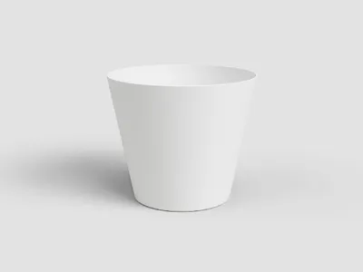 Produktbild von Artevasi Porto Orchid Pot, Weiß, 1,2 l, 127 mm, 150 mm, 12 Stück(e)
