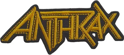 Immagine prodotto di Anthrax - Logo - Toppa da stirare RO4082 (taglia unica) (Giallo)