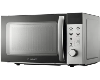 Produktbild von Philco PMD 2010 S Mikrowelle, Edelstahldekor, 700 Watt, 20 l Volumen, 45,2 cm Breite, Grillfunktion
