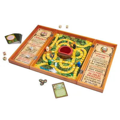Produktbild von Jumanji Holzedition Brettspiel