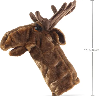 Produktbild von Handpuppe Elch für die Puppenbühne  Folkmanis 3201