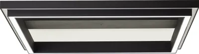 Produktbild von Brilliant Tuya Smart LED Panel Palva schwarz 50 x 50 cm dimmbar RGBW Smart