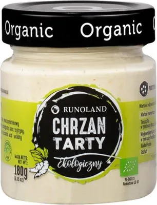 CHRZAN TARTY BIO 180 g - RUNOLAND