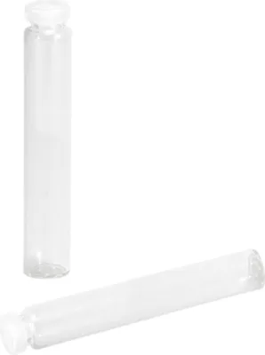 Produktbild von Rollrandglas 1ml/g Klarglas 100 Stück