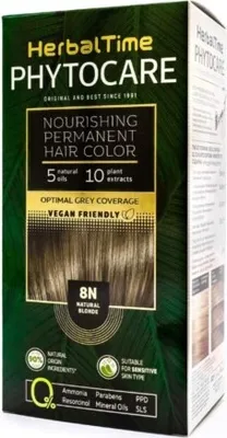 Produktbild von HERBAL TIME Phytocare Natürliche Haarfarbe 8N Naturblond