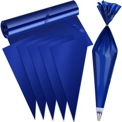 Image de Poches à douille jetables, lot de 54, 21 pouces, pour la décoration de pâtisseries et de gâteaux