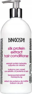 Produktbild von BINGOSPA Haarspülung mit Seidenproteinextrakt 500 ml