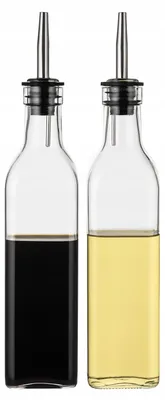 Produktbild von Smukee Glasflaschen für Öl und Essig Set 2x500ml mit Spendern
