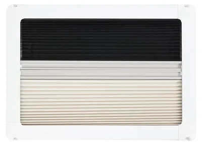 Image de Fenêtre pour camping-car, moustiquaire, construction durable, BLANC
