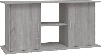 Obrázek produktu pro vidaXL Akvarijní stojan Grey Sonoma 121x41x58 cm odvozený výrobek ze dřeva