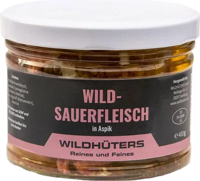 Produktbild von WILDHÜTERS Wild-Sauerfleisch in Aspik