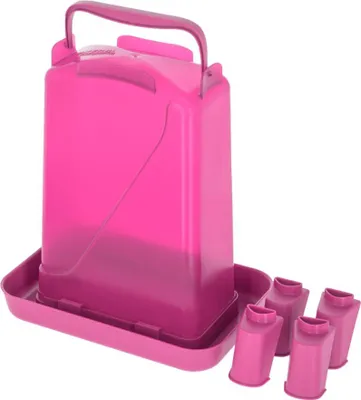 Immagine prodotto di KERBL Geflügeltränke 3,5L Rechteckig, Kunststoff Abmessungen 16 x 24 x 35 cm