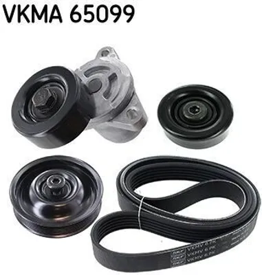 Produktbild von SKF VKMA 65099 Keilrippenriemensatz für HYUNDAI GETZ (TB)