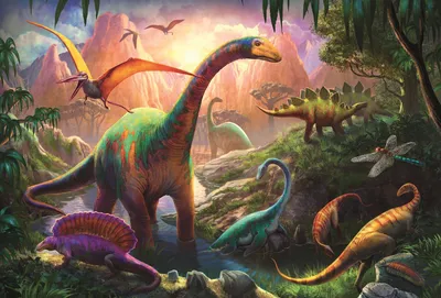 Produktbild von Trefl 16277, 100 Stück(e), Dinosaurier, 5 Jahr(e)