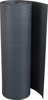 Produktbild von Polyrattan PVC Sichtschutz Matte 300x90 Balkon Zaun Windschutz anthrazit