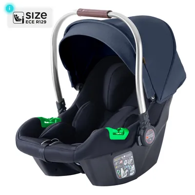 Image de Siège auto pour bébé Daliya® NEOMOVE i-Size 0–13 kg (40–87 cm), harnais à 5 points, coussin lombaire, norme UN R129, compatible avec les poussettes NEOMOVE, siège auto pour bébé, siège enfant pour bébé