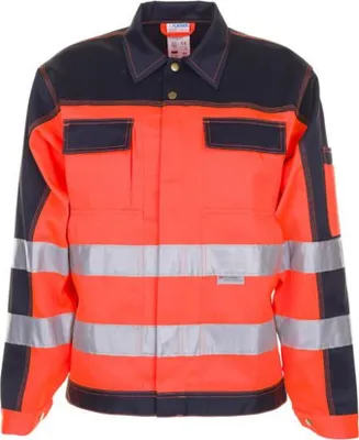 Produktbild von Planam Warnschutz Bundjacke zweifarbig Gr. 60 orange/marine