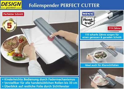 Produktbild von Folienspender PERFECT CUTTER Farbe anthrazit