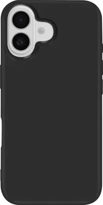 Image de Mayaxess, étui de protection ultrafin pour Apple iPhone 16 en silicone souple, noir