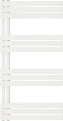 Produktbild von Aquabad Badheizkörper Fornax 60x115cm 593W Weiß Mittelanschluss 50mm - Ohne Heizstab / Ohne Heizstabelement