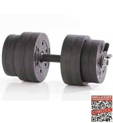 Produktbild von Active Verstellbares Hantelset Vinyl 15 kg