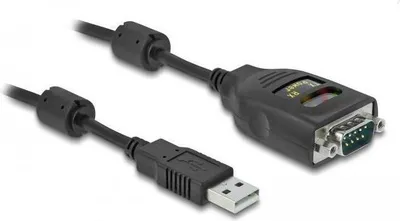 Image de Câble Delock USB / série - USB (Mâle) vers RS-232 (Mâle)