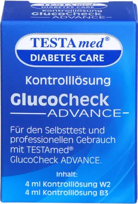 Obrázok produktu pre Testamed Glucocheck Advance kontrolný roztok 4 ml