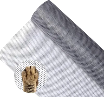 Produktbild von Fliegengitter 120 x 250 cm, Schneidbares Glasfaser, Insektenschutz für Fenster und Türen, für Balkontüren