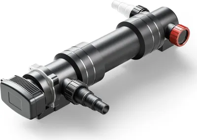 Produktbild von SunSun CUV-636 Teichklärer 7000 l/h / 36 W UVC, Vorklärgerät für Teichfilter & Teichpumpe, Wasserklärer mit UV-Lampe, Lichtfilter zur Algenbekämpfung
