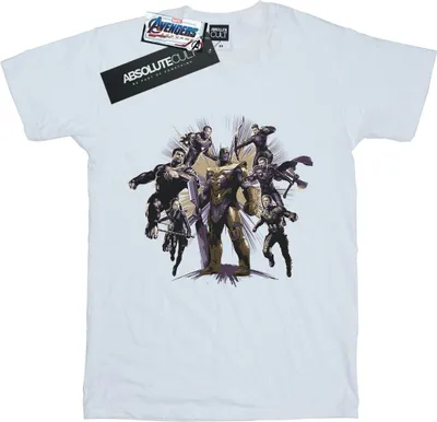 Produktbild von Marvel - "Avengers Endgame Vs" T-Shirt für Herren BI8624 (XXL) (Weiß)